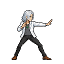 Amai Mask, pixel art