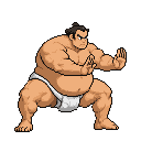 Heavy Tank Fundoshi, pixel art
