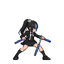 Lily, pixel art