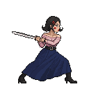 Okamaitachi, pixel art