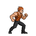 Tanktop Tiger, pixel art